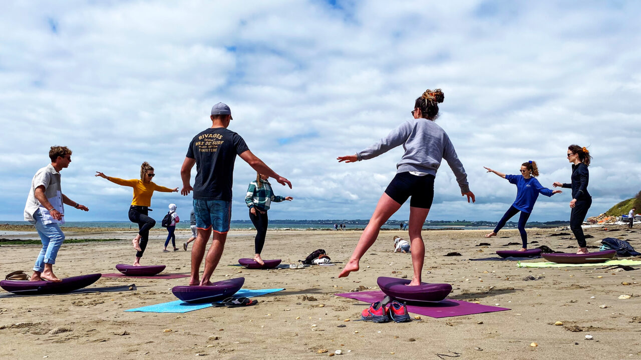 Toyboard Beach Art Presqu Le De G Vres Bretagne La Turbulente